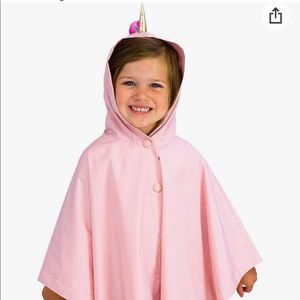 Girls London Fog unicorn rain jacket
